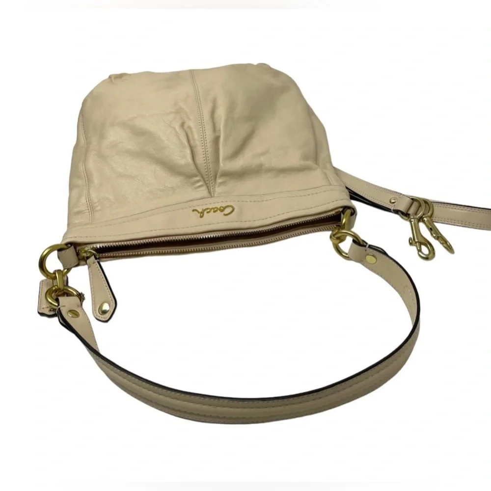 COACH ASHLEY F20114 LEATHER HIPPIE CROSSBODY BAG - Picture 9 of 16